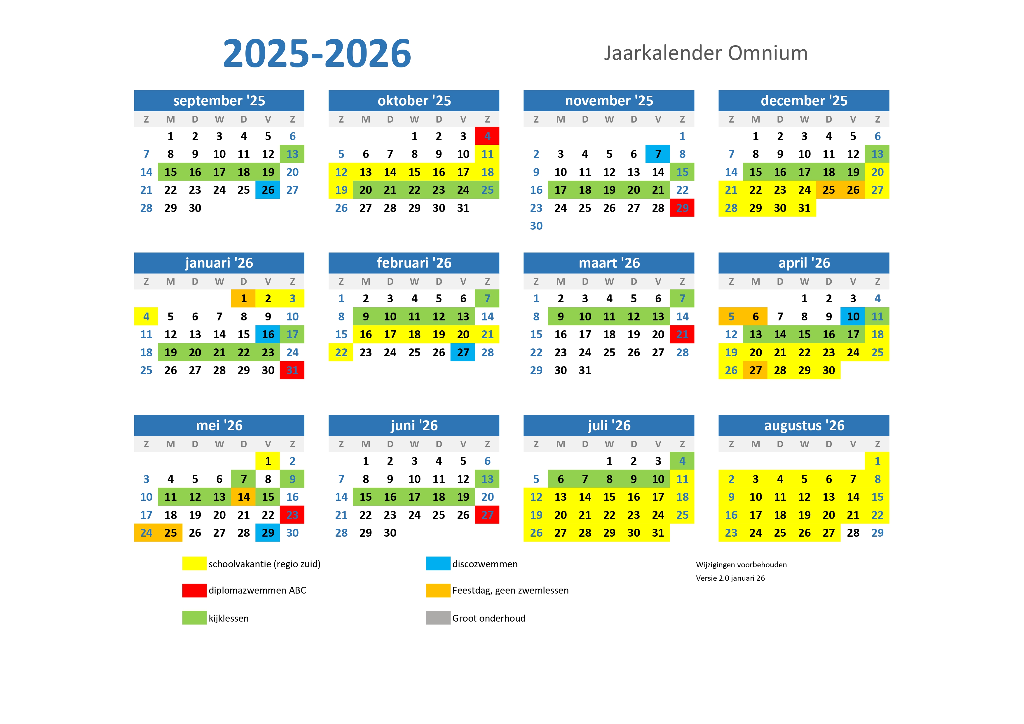 Jaarkalender